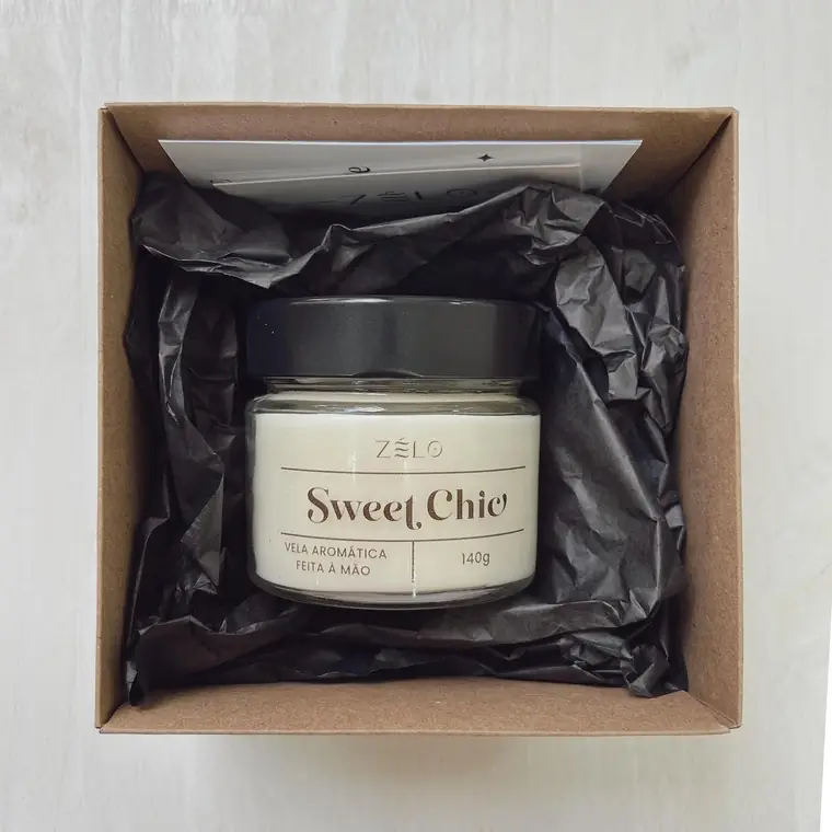 Kit presente, vela aromática ZÉLO