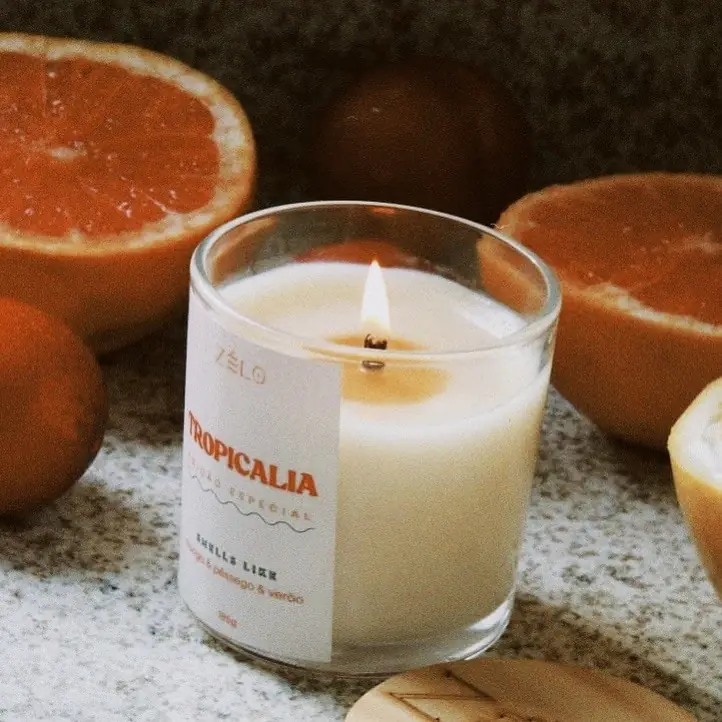 Tropicália, vela aromática ZÉLO