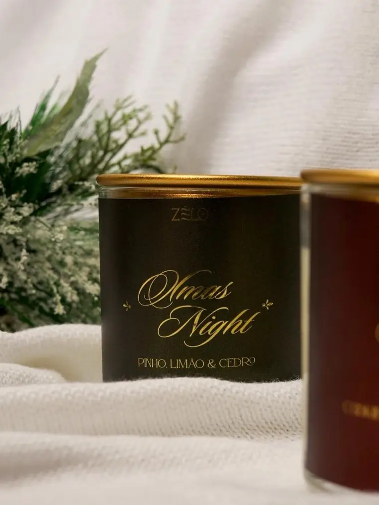 Xmas Night 250g, vela aromática ZÉLO